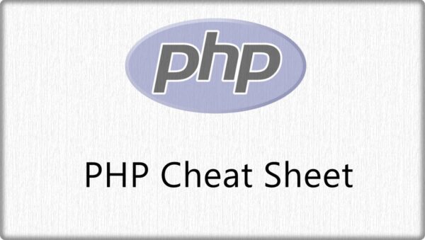 PHP Cheat Sheet